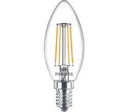 Cla LEDcandle Nd 4.3-40W E14 827 B35 Cl Flamanlı LED Ampul