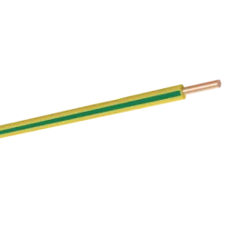 NYA 1X1.5 H07V-U Pvc Kablo Sarı Yeşil - 1