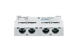 NS2 SERİSİ İÇİN YARDIMCI KONTAK ÜSTÜNE MONTAJ  NS AE20  2NA