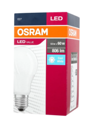 Value CLA60 8.5W 6500K E27 LED Ampul